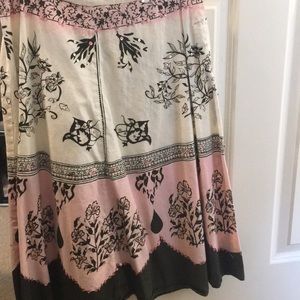 Pink and Brown Skirt